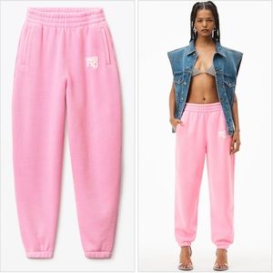 Alexander Wang “Puff Logo Sweat-pant In Terry”